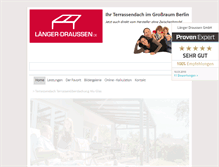Tablet Screenshot of berlin.laenger-draussen.de