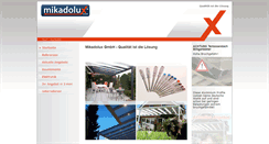 Desktop Screenshot of mikadolux.laenger-draussen.de